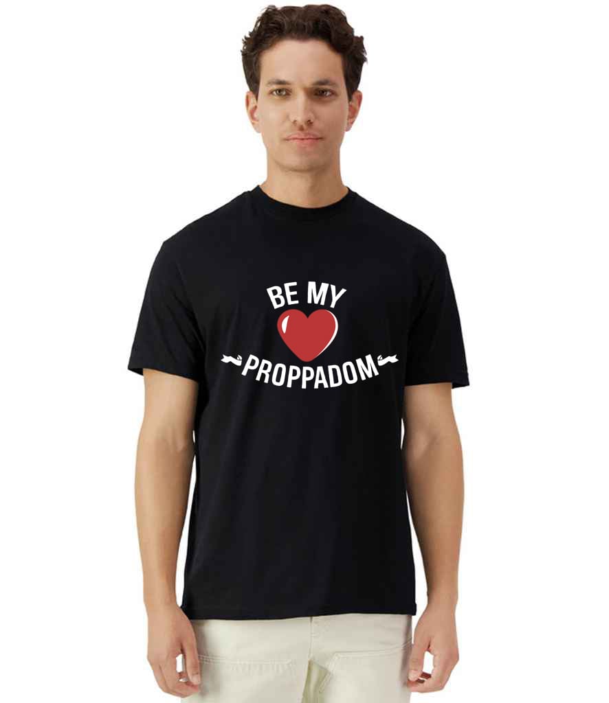 Be My Proppadom Tee — Black