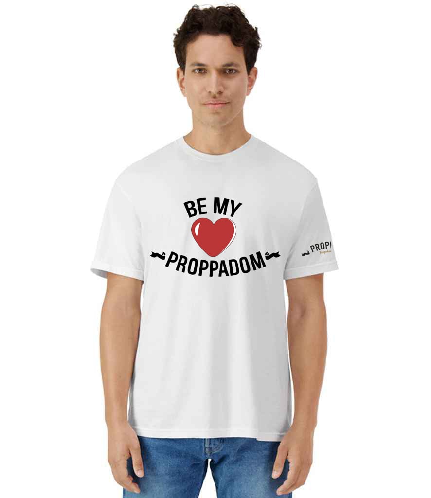 Be My Proppadom Tee — White