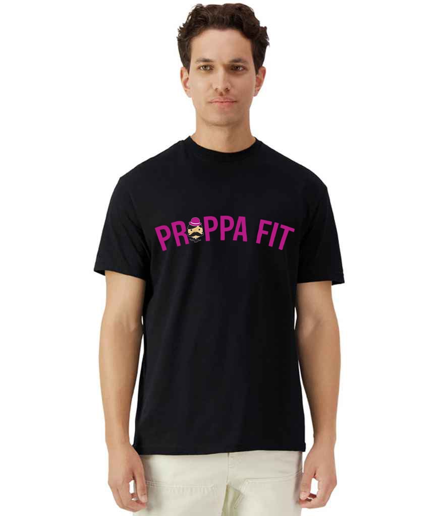 Proppa Fit Tee — Black