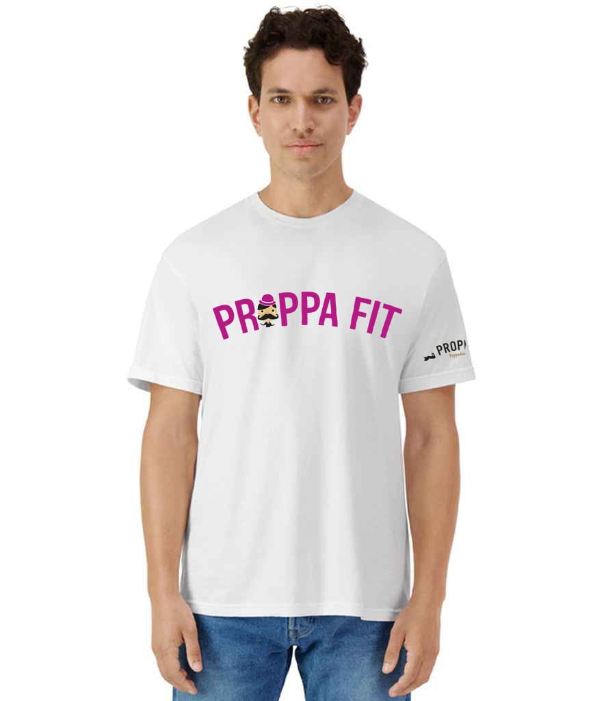 Proppa Fit Tee — White